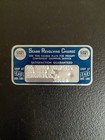 1950 s Sears Revolving Charge Plate  aluminum  Pre Credit Card Rare Vintage