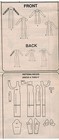 7953 Uncut Vintage Mccalls Sewing Pattern Misses Lined Dress Princess Seamed Oop