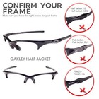 Walleva Replacement Lenses For Oakley Half Jacket Sunglasses - Multiple Options