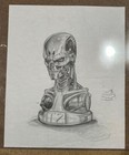 Terminator 2 T2 Original Concept Art - Steve Johnson Xfx Hand Drawn