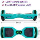 Hoverboard Electric Dual Motors Self Balance Scooter Led Light Bluetooth Speaker