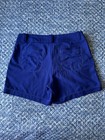 Woman   s Nike Golf Tour Performance Dri-fit Purple Shorts Size 8 Pockets
