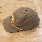 Drink Lagers Beer Hat Cap Snap Back Green Rope One Size Adjustable Rainbow