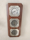 Vintage 1970   s Springfield Weather Station Thermometer Barometer Humidity Gauges