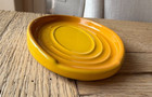 Le Creuset Stoneware Oval Spoon Rest Nectar Yellow New
