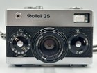 Vintage Rollei 35 35mm Film Camera Carl Zeiss Tessar 40mm F 3 5 Germany Case