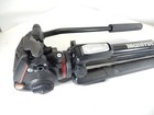 Manfrotto 190x Tripod W  Mh-xpro Fluid Head 500hlv Pan Bar   Mounting Plate