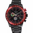 Gv2 By Gevril Scuderia Bracelet Chronograph Swiss Quartz 45mm Watch 9920b