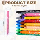 Twist Crayons  Twist Crayons Gel Set  pink  Pack Of 11 