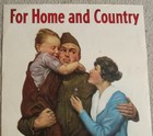 Original 1918 Ww1 Poster For Home And Country Victory Liberty Loan By Alfred Orr