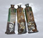 Winsor Newton Oil Paint Assorted Greens 38ml Tubes Rare Old Vintage Used Stock