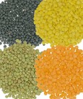 Clear Creek Bulk Pack  Black   Golden   Red And Green Lentils 4- 25 Lbs Case