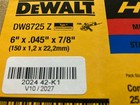 Qty 25 Dewalt Hp Cutting Wheel Type 1 6   x 0 045 X 7 8  Metal Stainless Dw8725z