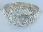Sterling Silver Stieff Small Bowl Stieff Rose Repousse Floral No 250
