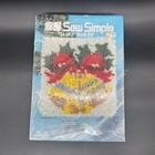 Vintage Latch Hook Kit Sew Simple Holiday Bells Christmas 1986 Craft Retro