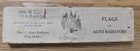 Vintage Nos Annin Usa Car Auto Bicycle 5 Flag Holder W Box 48 Star Flags