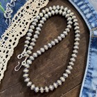 20  Navajo Pearls Desert 6mm Southwest Native Bench Beads Squash Pawn Necklace