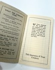 Title Guarantee   Trust Co  Income Tax Record Unused Ledger Book Vintage Ad