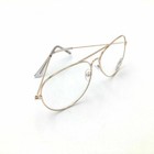 Brand New Clear Lens Aviator Glasses Fashion Sunglasses Mens Women Retro Unisex