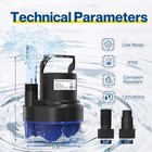 1hp Submersible Pool Cover Pump 3500gph Heavy Duty Drain Pump For Skimmer
