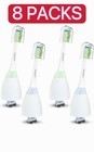 8 Packs 8   replacement Toothbrush Heads With Philips Sonicare Electric Toothbrush