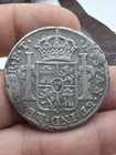 War Of Independence Mexico  Cast 8 Reales 1803 With Out Countermarks  Original 