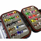 Ice Fishing Jig Kit  72 Tungsten Jigs  With Waterproof Jig Box  Panfish Ice Jigs