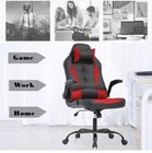 Pc Gaming Chair Ergonomic Office Chair Computer Desk Chair W  Armrests Headrest