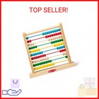 Melissa   Doug Abacus - Classic Wooden Educational Counting Toy With 100 Beads