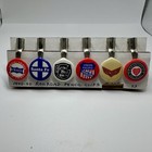 Vintage 40s   50s Railroad Pencil Clips   frisco  Santa Fe  Union Pacific   More  6 