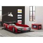 Boys Red Turbo Race Car Twin Plastic Toddler Race Car Bed Kid Child Bedroom New