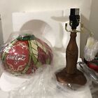 Bradford Exchange 2018 Limited Edition 2051 Tiffany Style Coca Cola Bottle Lamp