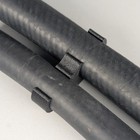 Heater Hose Dual Line Black Separator For 1   5 8  And 1  3 4  Heater Hoses