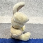 Russ White Bunny Rabbit Mini Plush Stuffed Animal Green Ribbon 1997 Mpn 9701