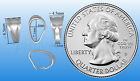Genuine 925 Sterling Silver Bail Charm Pendant Slide Clasp Connector Finding 8 5