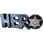 Police Officer Hero Law Enforcement 3d Desktop Sign New 6 X 2 1 2inch