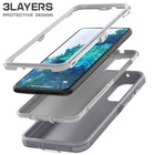 For Samsung Galaxy S20 Fe 5g Case Heavy Duty Shockproof Triple Layer Phone Cover