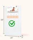 Dream On Me Sunset 3    Fiber Baby Crib Mattress  Fits Mini   Portable Cribs