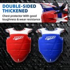 Martial Arts Chest Guards - Boxing Body Protector  Reversible Taekwondo Sparr   