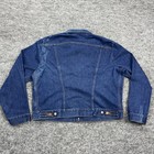 Vintage Wrangler Denim Jacket Mens Extra Large 48 Blue Trucker Cowboy Rancher