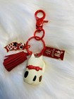 Japan Lucky Cat Bag Charm Key Chain Key Fob For More Money Fortune Red New