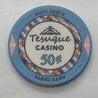 Teseque Casino Santa Fe New Mexico -  0 50 Casino Chip Ceramic 2018