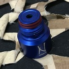 New Ninja Tank Regulator Bonnet - Aluminum  ball Valve  - Cobalt