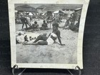 Vintage Photo African American Woman Swimsuits On Beach Summer 1950 s