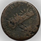 1785 Vermonts Landscape Colonial Copper Coin