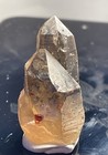 Very Rare Orange Spessertine Garnet Included Smoky Quartz Thumbnail Fujian china