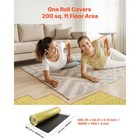 Floor Underlayment 200 Sq Ft Roll 3mm Vapor Barrier Soundproofing Gold