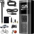 160psi Cordless Tire Inflator Air Compressor Rechargeable Battery Car Air Pump