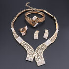 African Charm Wedding Pearl Necklace Earrings Dubai Gold Jewelry Women s Jewelry