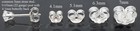 Genuine Sterling Silver Large Butterfly Earring Backs Clutches Ear Nuts Findings